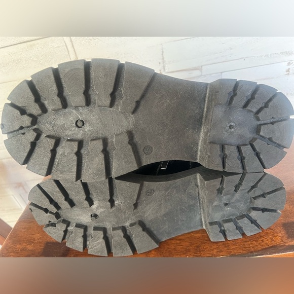 WILD DIVA LOUNGE OSAKA COMBAT BOOTS size 7.5 - Picture 6 of 10